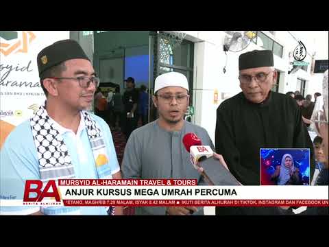 KHURSUS MEGA UMRAH PERCUMA MURSYID ALHARAMAIN